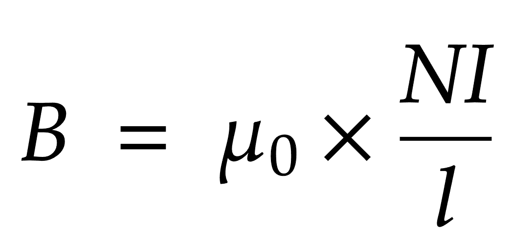 Solenoid magnetic flux